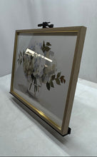 Load image into Gallery viewer, Framed Soft Watercolor Wall Art Print Of Botanical White Hydrangea Flower