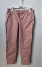 Load image into Gallery viewer, Old Navy Womens Pink Pixie Flat Front Pockets Skinny Leg Ankle Pants Size 6
