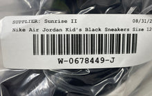 Load image into Gallery viewer, Nike Kids Jordan Stay Loyal 3 FB9923-006 Black Hook & Loop Sneaker Shoes Sz 12C
