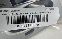 Load image into Gallery viewer, Polaroid 470 AF Silver Built-In Flash 35mm Point & Shoot Film Camera Not Tested
