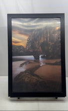 Load image into Gallery viewer, Framed Wall Art Print Photograph Of The Haystack Rock In Cannon Beach Oregon