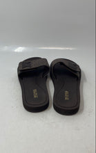Load image into Gallery viewer, Michael Kors Womens Palmer Brown Monogram Print Slip-On Slide Sandals Size 6 M