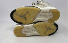 Load image into Gallery viewer, Nike Kids Air Jordan 5 Retro SE Beige Black Lace-Up Sneaker Shoes Size 5Y