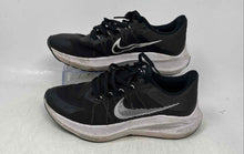Load image into Gallery viewer, Nike Womens Zoom Winflo 8 Black White Low Top Lace-Up Sneaker Shoes Size 7