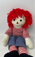 Load image into Gallery viewer, Aurora Raggedy Ann & Andy Red Yarn Hair Collectible Soft Body Rag & Cloth Doll