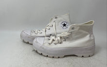 Load image into Gallery viewer, Converse Womens Chuck Taylor All Star Lugged Hi White Sneaker Shoes Size 8