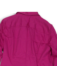 Load image into Gallery viewer, Banana Republic Womens Pink Stretch Non-Iron Fitted Button-Up Shirt Size 14