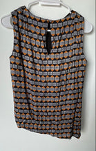 Load image into Gallery viewer, Armani Exchange Womens Multicolor Geometric Sleeveless Blouse Top Size XXS