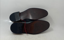 Load image into Gallery viewer, Mercanti Fiorentini Mens Gray Red Leather Wingtip Derby Dress Shoes Size 9.5M
