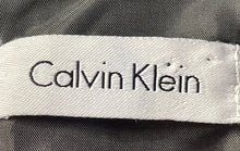 Load image into Gallery viewer, Calvin Klein Womens Black Short Cap Sleeve Back Zipper Sheath Dress No Size