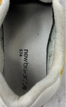 Load image into Gallery viewer, New Balance Mens 574 V1 GC574RC1 Yellow White Lace-Up Sneaker Shoes Size 6.5