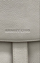 Load image into Gallery viewer, Abbott Lyon Womens Light Pink Pebbled Leather Flap Over Top Handle Tote Handbag