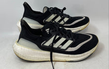 Load image into Gallery viewer, Adidas Mens UltraBoost Light HQ6340 White Black Lace-Up Sneaker Shoes Size 11
