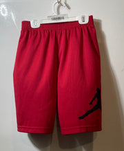 Load image into Gallery viewer, Air Jordan Youth Red Elastic Waist Pull-On Activewear Athletic Shorts Size L