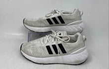 Load image into Gallery viewer, Adidas Boys Swift Run 22 White Black Lace-Up Low Top Sneakers Shoes Size 3.5
