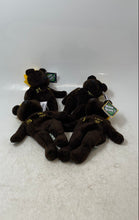 Load image into Gallery viewer, Lot Of 4 Pcs Salvino's Mixed Variety Plush Bear Bamm Beano's From 1998 Toy