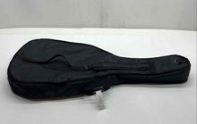 Load image into Gallery viewer, Native Instruments Black Adjustable Back Strap Soft Padded Zipper Guitar Case