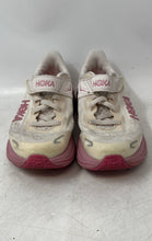 Load image into Gallery viewer, Hoka One One Kids Clifton 10 Pink White Sneakers Shoes Size 1.5MD