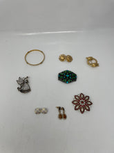 Load image into Gallery viewer, Monet Women's Multicolored Brooches-Bracelet-Earrings (9 Pcs)