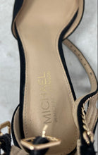 Load image into Gallery viewer, Michael Kors Womens Josephine Black Pointed Toe Ankle Strap Heels Size 11