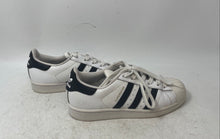 Load image into Gallery viewer, Adidas Boys Superstar C77154 White Leather Low Top Lace-Up Sneaker Shoes Size 4
