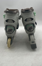 Load image into Gallery viewer, K2 Womens Athena W I10011 Gray Multicolor Adjustable Inline Skates Size 7