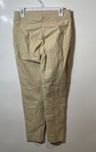Load image into Gallery viewer, Calvin Klein Womens Beige Elastic Waist Pull-On Straight Leg Ankle Pants Size S