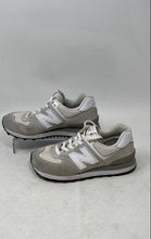 Load image into Gallery viewer, New Balance Unisex 574 Core WL574EVW White Gray Sneaker Shoes Size M4 W5.5 B