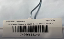 Load image into Gallery viewer, Lululemon Womens Light Blue Speed Up High-Rise Running Athletic Shorts Size 2