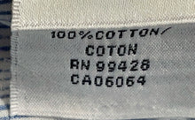 Load image into Gallery viewer, Bugatchi Mens Blue Cotton Long Sleeve Collared Button-Up Shirt Size XL