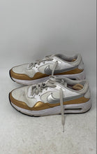 Load image into Gallery viewer, Nike Womens Air Max SC CW4554-107 White Gold Lace-Up Sneaker Shoes Size 7.5
