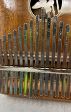 Load image into Gallery viewer, Brown Kalimba 17 Key Portable Beginner Thumb Piano Made Of Mahogany Wood