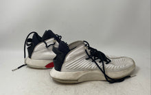 Load image into Gallery viewer, Adidas Mens Crazy 1 ADV White Black Round Toe Lace-Up Sneaker Shoes Size 10.5