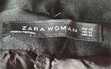 Load image into Gallery viewer, Zara Womens Red White Black Animal Print Side Zipper Mini Skirt Size XS