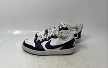 Load image into Gallery viewer, Nike Kids Court Borough Low Recraft DV5456-131 White Black Sneaker Shoes Size 4Y
