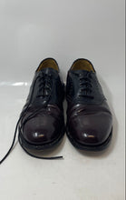 Load image into Gallery viewer, Johnston & Murphy Mens Burgundy Lace-Up Wingtip Oxford Dress Shoes Size 8.5