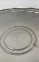 Load image into Gallery viewer, Antique Franzfer Brevettato Silver Tone Round Shape Aluminum Tray