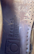 Load image into Gallery viewer, French Shriner Mens Brown Woven Leather Slip-On Loafer Shoes Size 10.5 M