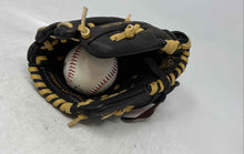 Load image into Gallery viewer, Rawlings Multicolor Leather 5 Finger Baseball Glove And Baseball Ball