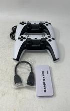 Load image into Gallery viewer, Black White M15 Plus 2.4G Wireless Game Stick Pro Controller 2 Pcs-Not Tested