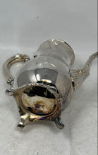 Load image into Gallery viewer, Oneida USA Silver-Tone Tableware Engraved Serving Hinged Lid Tea Pot