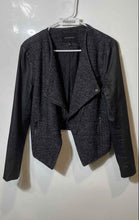 Load image into Gallery viewer, Banana Republic Womens Black Regular-Fit Long Sleeve Full-Zip Jacket Size 10