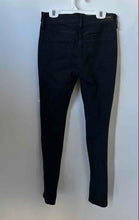 Load image into Gallery viewer, Express Womens Black Dark Wash Pockets Denim Skinny Leg Jeans Size 2R