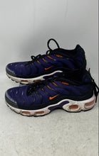 Load image into Gallery viewer, Nike Mens Air Max Plus Purple Low Top Lace-Up Sneaker Shoes Size 5