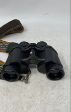 Load image into Gallery viewer, Vintage Focal Black Wide Angle Field 10° 7x35 Coated Optics Binoculars W/ Strap
