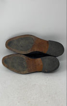 Load image into Gallery viewer, Adam Derrick Mens Nova Black Leather Slip-On Loafer Shoes Size 10.5M