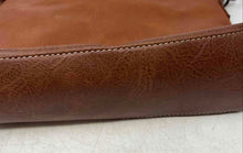 Load image into Gallery viewer, B.O.C. Born Concept Womens Brown Leather Adjustable Strap Zip Top Shoulder Bag