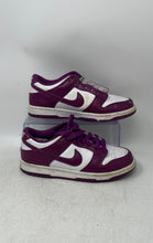 Load image into Gallery viewer, Nike Boys Dunk Low FB9109-110 Purple White Round Toe Lace-Up Sneaker Shoes Sz 5Y