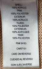 Load image into Gallery viewer, Calvin Klein Womens Orange White Chevron Pullover Sweater Size Large