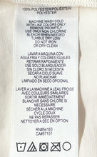 Load image into Gallery viewer, Calvin Klein Jeans Womens White V-Neck Short Sleeve Pullover T-Shirt Size XS